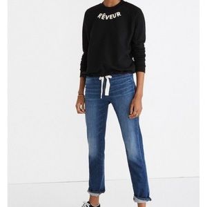 Madewell Reveur drawstring sweatshirt